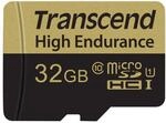 Transcend 32GB High Endurance microSDXC/SDHC Speicherkarte TS32GUSDXC10V / bis zu 95