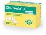Zink Verla C purKaps &ndash; 10 mg Zink als Zinkgluconat m&ouml;glichst pur + 80 mg...