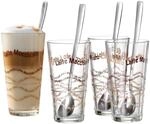 Ritzenhoff & Breker Latte Macchiato Gl&auml;ser-Set Sana | 8-teilig | 370 ml