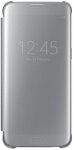 Samsung Clear View Cover H&uuml;lle f&uuml;r Galaxy S7 edge, silber