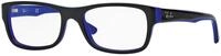 Ray Ban Herren RX5268 Brille, Top Blue on Green
