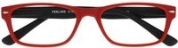 I NEED YOU Lesebrille Feeling, +1.50 Dioptrien, rot-schwarz