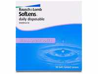 Bausch + Lomb SofLens daily disposable Tageslinsen, sphärische Kontaktlinsen, weich,