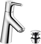 hansgrohe Wasserhahn Talis S (Armatur mit Auslauf H&ouml;he 80mm und Push-Open