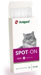 Amigard Spot-On 3er Pack f&uuml;r Katzen, gegen Zecken und Fl&ouml;he, 3X 1 Monat Schutz,