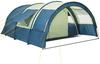 CampFeuer Zelt Multi für 4 Personen | Blau/Sand | Tunnelzelt mit riesigem...