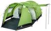 CampFeuer Zelt Super+ für 4 Personen | Grün | Großes Tunnelzelt mit 2...