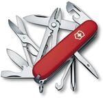 Victorinox Schweizer Taschenmesser, Deluxe Tinker, Multitool, 17 Funktionen, Klinge,