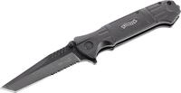 Walther Klappmesser BTTK, 440C Stahl Springmesser mit Glasbrecher, Taschenmesser