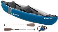 Sevylor Kanu aufblasbar Adventure Kit - 2 Personen Faltkajak inkl. 2 Paddel,