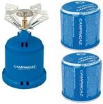 Campingaz Camping 206 S 1,2 kW Gaskocher Campingkocher mit 2x 190g Stechgaskartuschen
