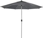Doppler ACTIVE KURBEL &ndash; Runder Kurbel Marktschirm mit gro&szlig;em Schirmdach &ndash;