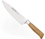 Burgvogel Solingen Kochmesser 20 cm geschmiedet Olivenholz, Oliva Line, rostfrei,