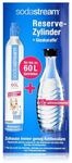 sodastream 1100065490 Reservepack mit 1x CO2-Zylinder und 1x 0,6 L Glaskaraffe,