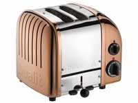 Dualit 27390 Classic New Generation 2-Scheiben Toaster, 18/8 Edelstahl, Kupfer