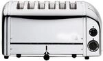 Dualit 6-Scheiben Vario 3 kW Toaster 60144, Edelstahl - R&ouml;stet 2, 4 oder 6 Scheiben
