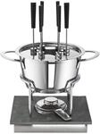 Schulte-Ufer Fondue Gala aus Edelstahl mit einem Durchmesser von 18cm, 69093-18