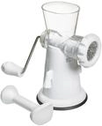 KitchenCraft Fleischwolf mit Saugzwinge, Kunststoff, Wei&szlig;, 15.7 x 13.5 x 25.2 cm, 1