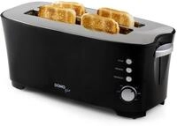 DOMO DO961T Toaster B-Smart - 2 Toastschlitze f&uuml;r 4 Toasts - Cool Touch Geh&auml;use -