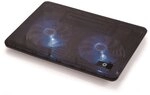Conceptronic CNBCOOLPAD2F Notebook-K&uuml;hlpad 2-Fan Cooling Pad 43,2 cm (17 Zoll)