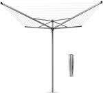 Brabantia 310805 Topspinner W&auml;schespinne mit 45mm Metallbodenanker, Rotary,...