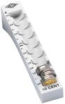 Wedo 160701037 M&uuml;nzrille (0,10 Euro, 10 Cent, Kunststoff f&uuml;r 75 M&uuml;nzen mit