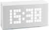 TFA Dostmann Wecker digital TIME Block, 60.2012, mit Thermometer für innen, Uhrzeit