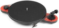 Pro-Ject Elemental, Best Buy Plattenspieler (Elemental Phono USB, Rot-Schwarz)