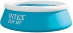 INTEX "Easy Set" Pool rund Aufstellpool (&Oslash;183 x 51) Robuster aufblasbarer Kinderpool