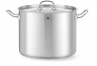 HENDI Kochtopf, hoch, mit Deckel, 13,5L, &oslash;280x(H)220mm, Edelstahl | Geeignet f&uuml;r