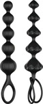 Satisfyer Love Beads - Perlen Analdildo Set (schwarz)