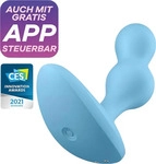 Satisfyer Deep Diver - App-gesteuerter Analvibrator (blau)