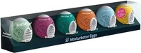 Satisfyer Egg Set - Eier Masturbator Set (6 St&uuml;ck) wei&szlig;