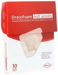 DRACOFOAM Haft sensitiv Schaumst.Wund.5x5 cm 10 St
