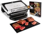 Tefal OptiGrill+ Kontaktgrill, 6 Programme, Garstufenanzeige, abnehmbare Platten,