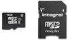 Integral Memory INMSDH16G10-90U1 microSDHC Class 10 UltimaPro UHS-1 16GB