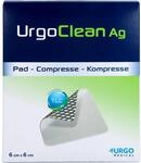 URGOCLEAN Ag Kompressen 6x6 cm steril 10 St