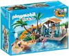PLAYMOBIL Family Fun 6979 Karibikinsel mit Strandbar, Ab 6 Jahren