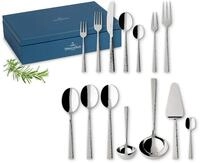 Villeroy & Boch - Blacksmith Besteckset 70-teilig Silber, Sp&uuml;lmaschinenfest, Besteck