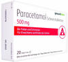 PARACETAMOL Schmerztabletten 20 St Tabletten