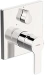 Hansa 83859513 Fertigmontageset / Einhand-Wannen-Batterie HANSALIGNA | schrom