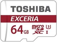 Toshiba EXCERIA M302-EA Micro SDXC 64GB UHS-I Klasse 10 Speicherkarte (bis zu 90MB/s