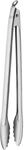 R&Ouml;SLE Grillzange 43cm mit patentiertem Verschlusssystem, Edelstahl 18/10, Silber