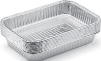 Weber 6415 Tropfschalen, 1er Pack (1x10 St&uuml;ck), Silber