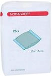 NOBASORB Saugkompressen unsteril 10 x 10 cm 25 St