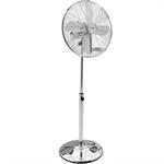 Syntrox Germany SVT-50W Chrome Retro Ventilator mit Oszillation Axialventilator