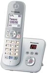 Panasonic KX-TG6821GS DECT Schnurlostelefon mit Anrufbeantworter (strahlungsarm,