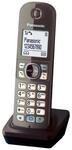Panasonic KX-TGA681EXA Mobilteil f&uuml;r KX-TG68xx Serie inkl. Ladeschale Mocca-braun