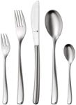 WMF Vision Besteck Set 12 Personen, 66 teilig, 60 Teile mit Servierbesteck,
