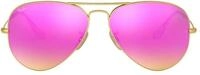Ray-Ban Herren Rb 3025 Sonnenbrille, Gold (Dorado), One Size (58)